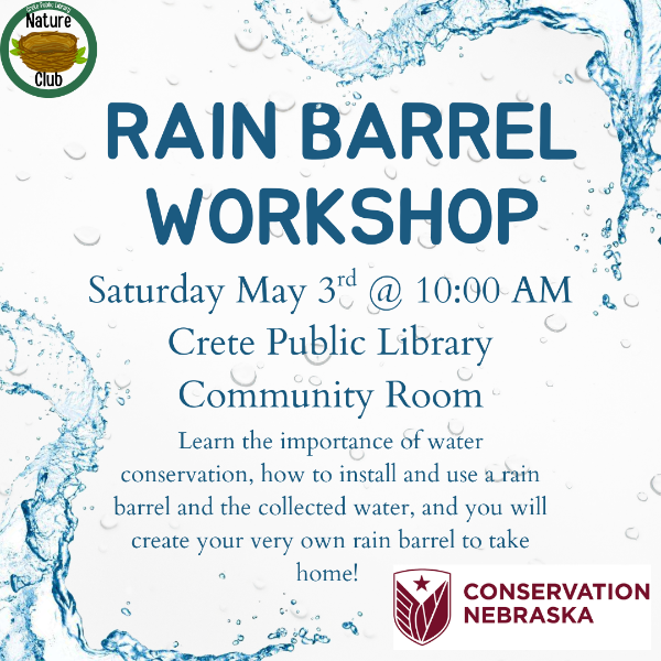 Rain Barrel Workshop on May 3rd